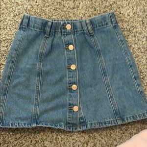 Forever 21 jean skirt